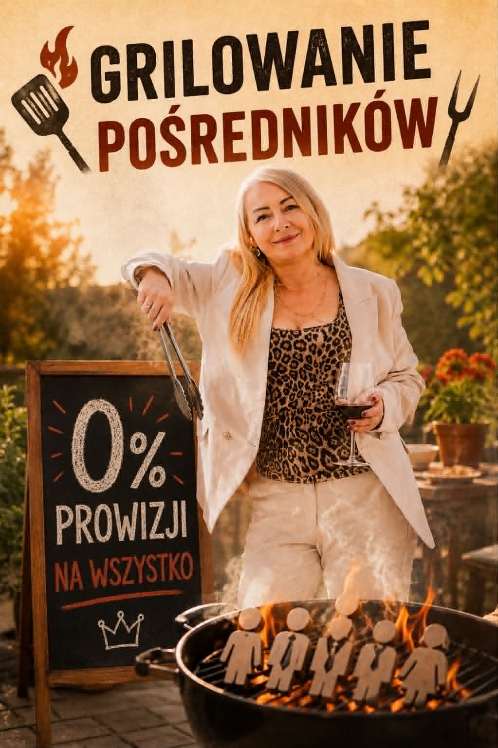 Grilowanie pośredników. Sylwia Wróblewska o prowizjach i deregulacji rynku nieruchomości.